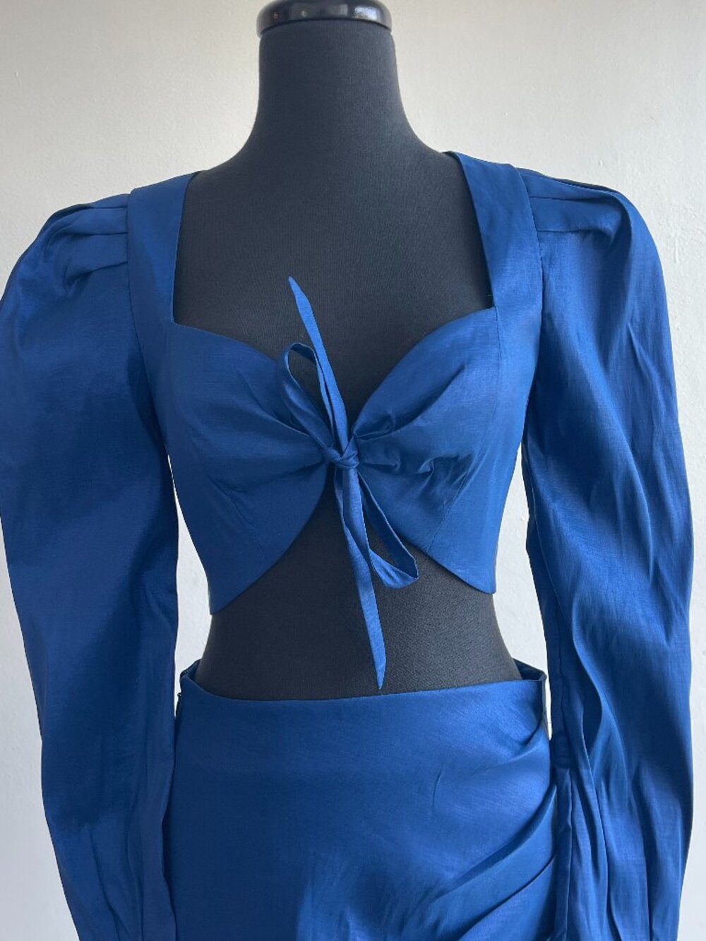 LPA Cleo Blouse Electric Blue - Picture 2 of 5